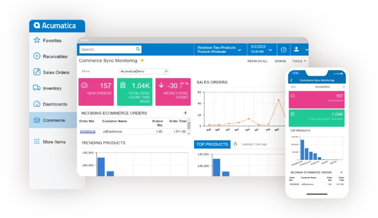 Acumatica Accounting Services for Canadian Businesses