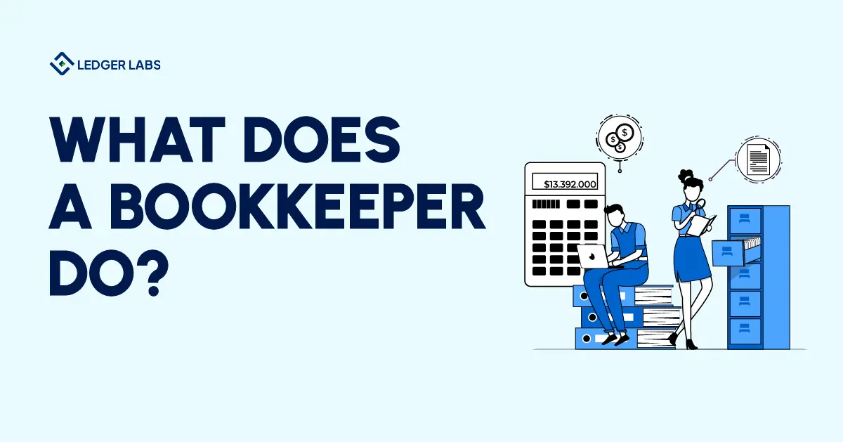 What Does a Bookkeeper Do