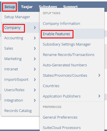 Allow the Access to NetSuite Customer Login Center
