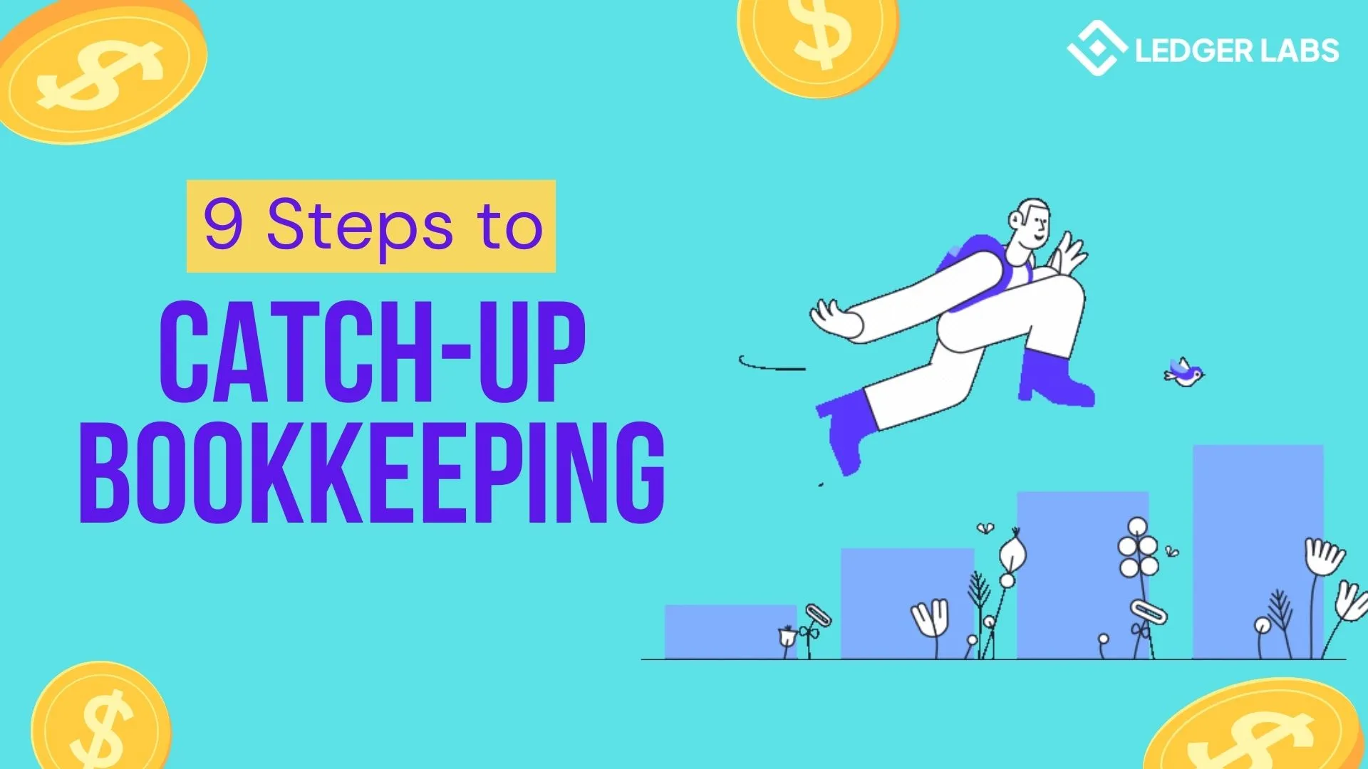9 steps to catch up bookkeeping video