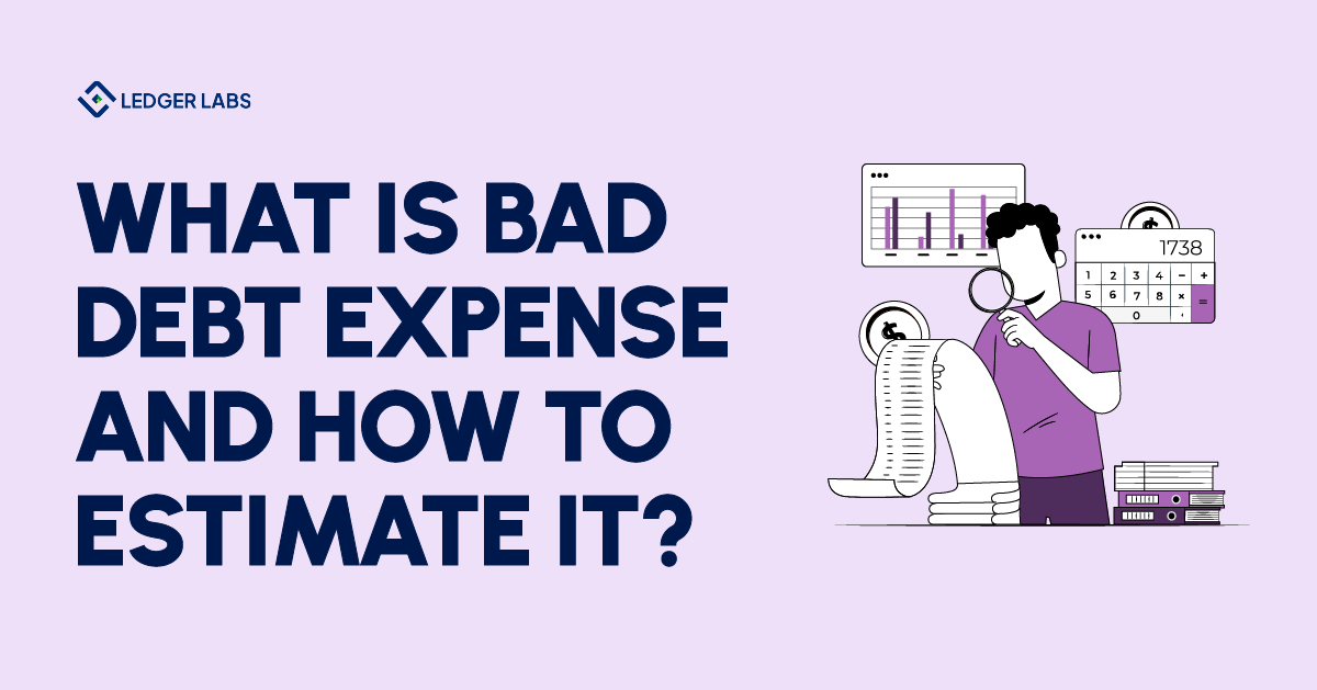 how to calculate bad debt expense