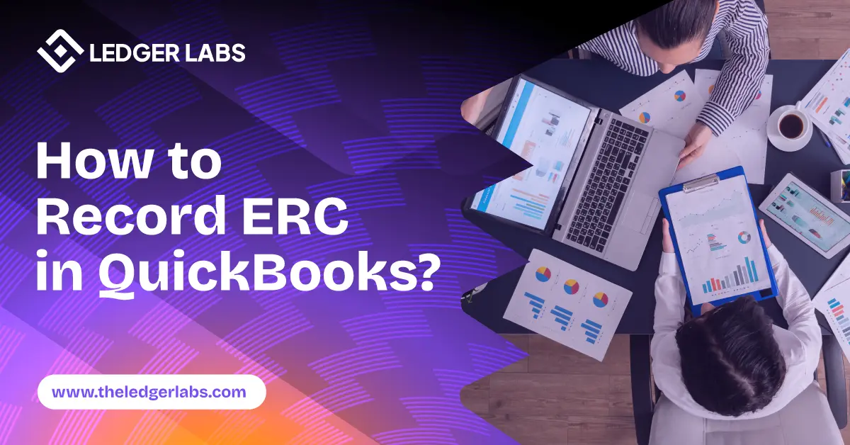 how to record ERC in QuickBooks