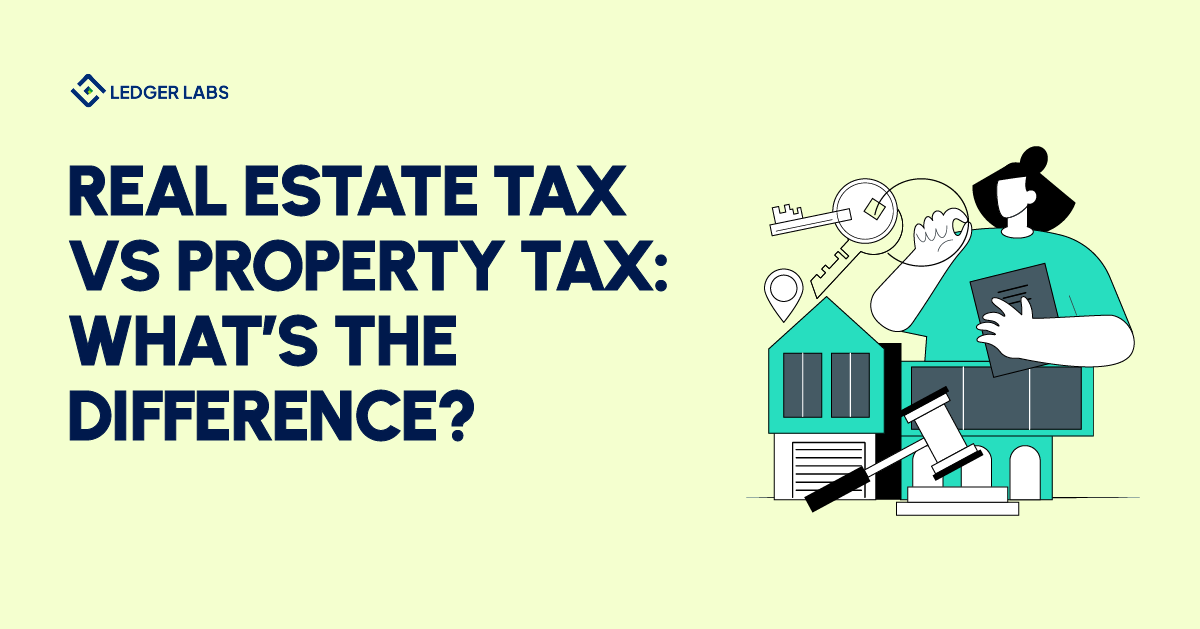 real estate tax vs property tax