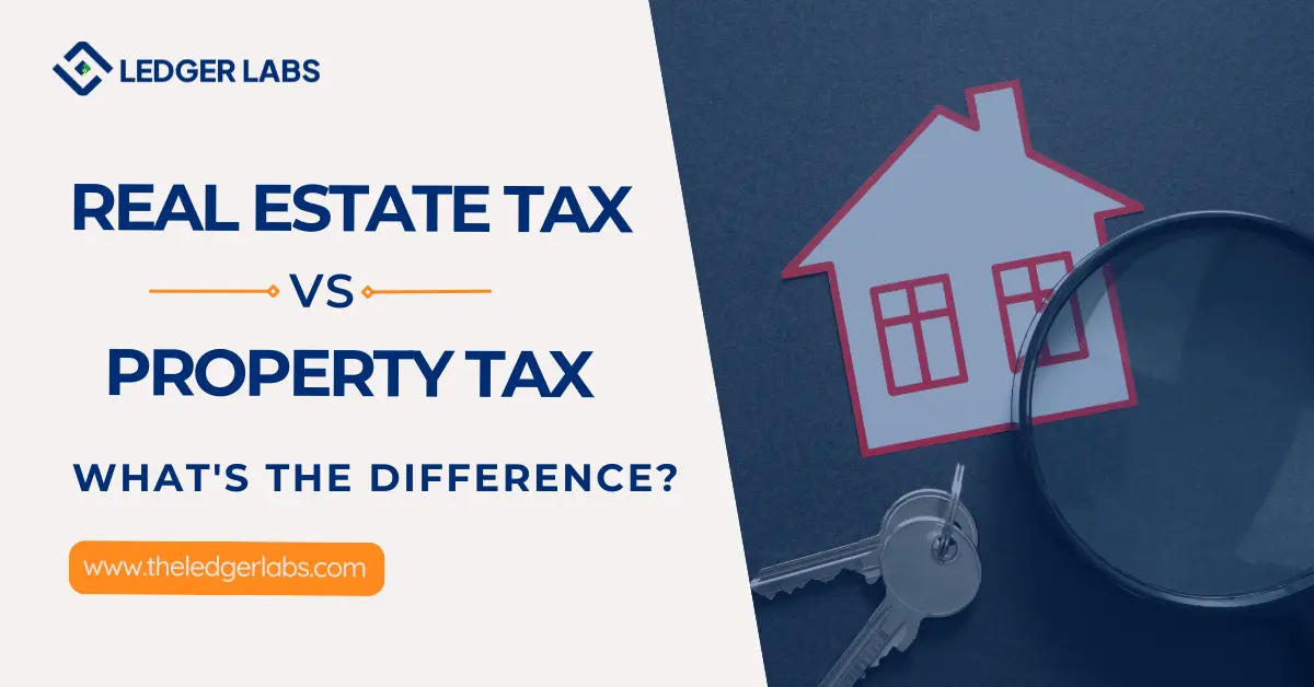 real estate tax vs property tax