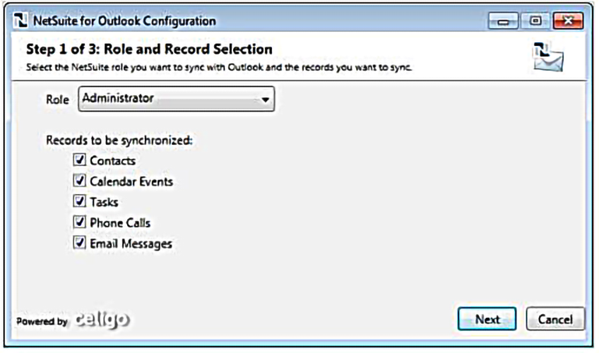 NetSuite CRM Outlook Integration