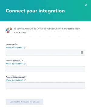 HubSpot Sync