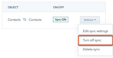 Sync Data