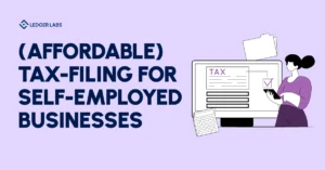 Cheap tax filing for self-employed