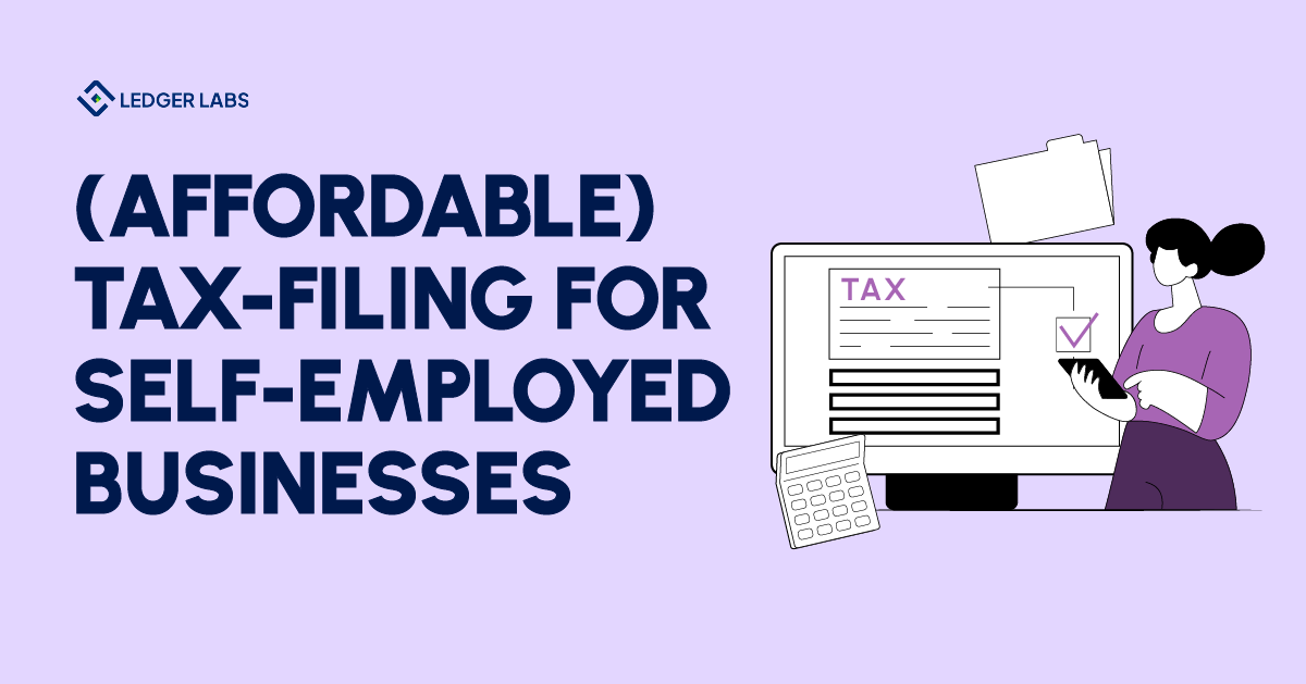 Cheap tax filing for self-employed