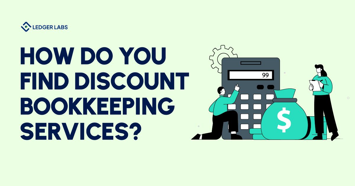 Discount bookkeeping services