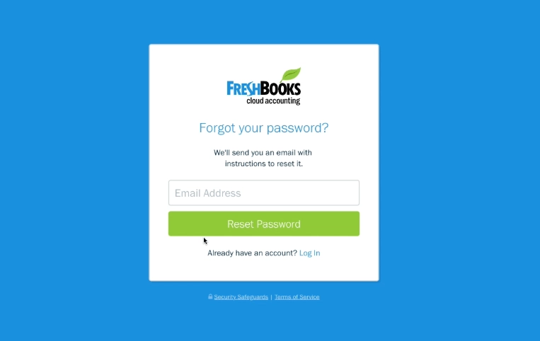 FreshBooks Login