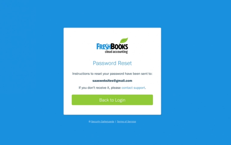 FreshBooks Login