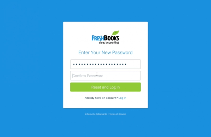 FreshBooks Login