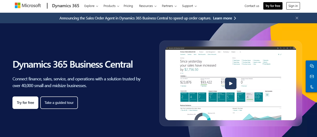 Microsoft Dynamics Business Central