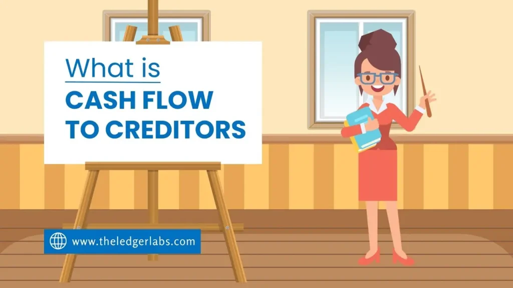 What is Cash flow to creditors