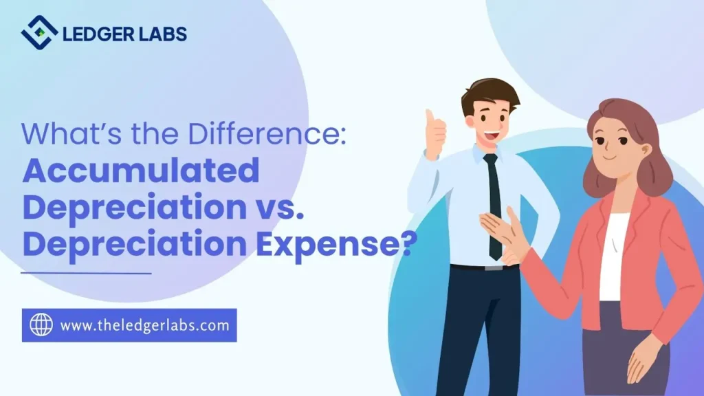 accumulated depriciation vs depreciation expense