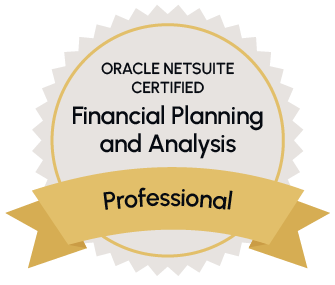 NetSuite Financial Planning and Analysis Badge