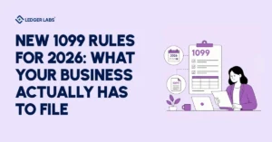 New 1099 Rules for 2026 What Your Business Actually Has to File